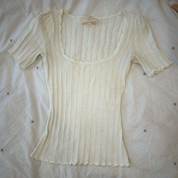 Sezane Anil Knit Top - Picture 1 of 4